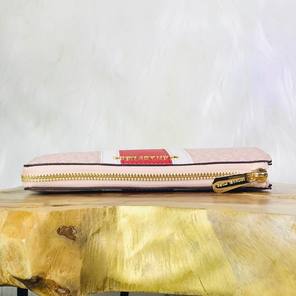 Michael Kors Center Stripe Leather Wallet - Picture 5 of 8